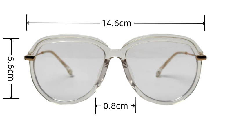 large eyeglass frames