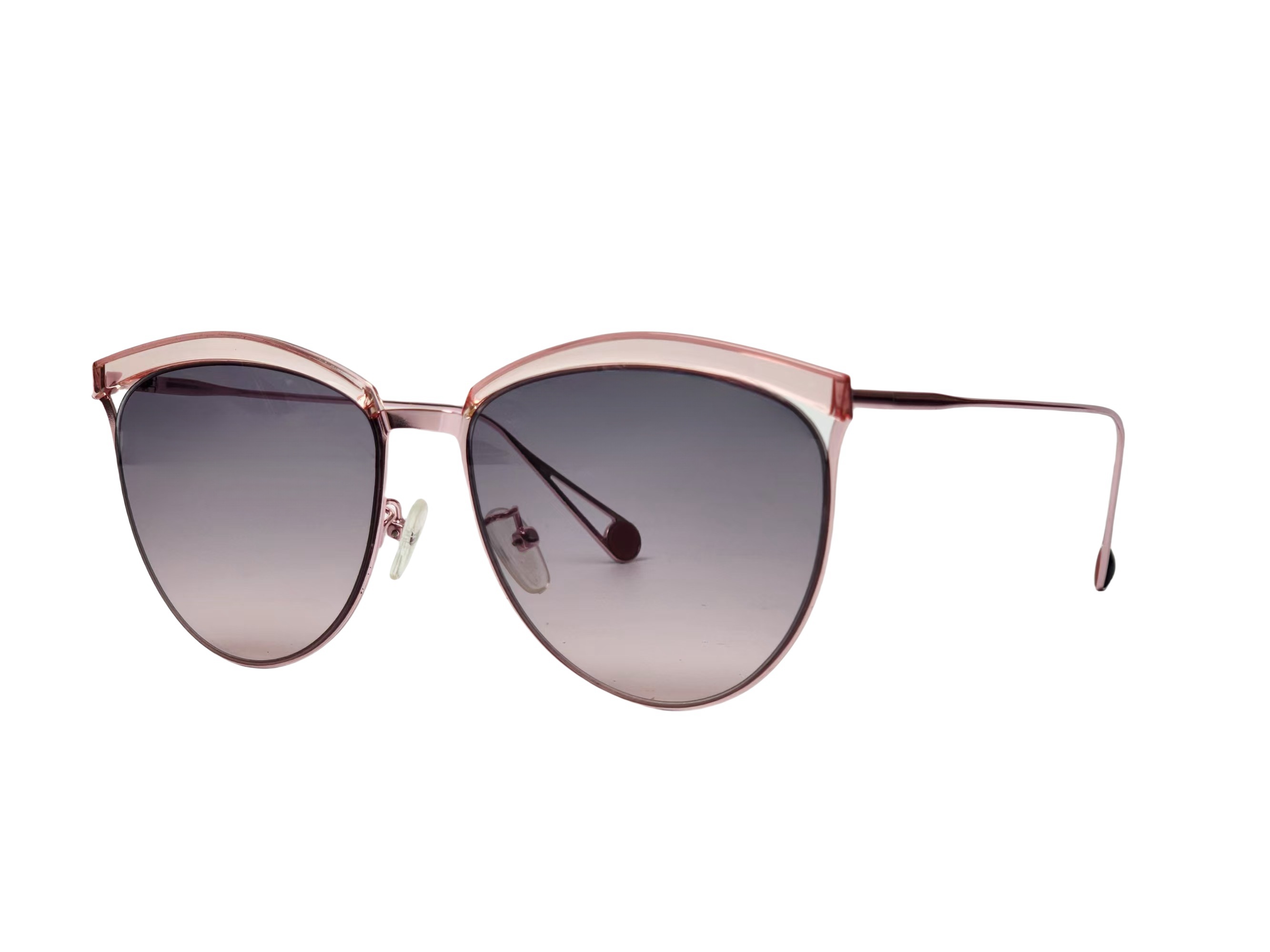 Browline Circle Metallramme-briller