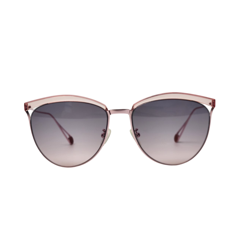 Browline Circle Metallramme-briller