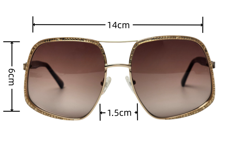 large glasses
