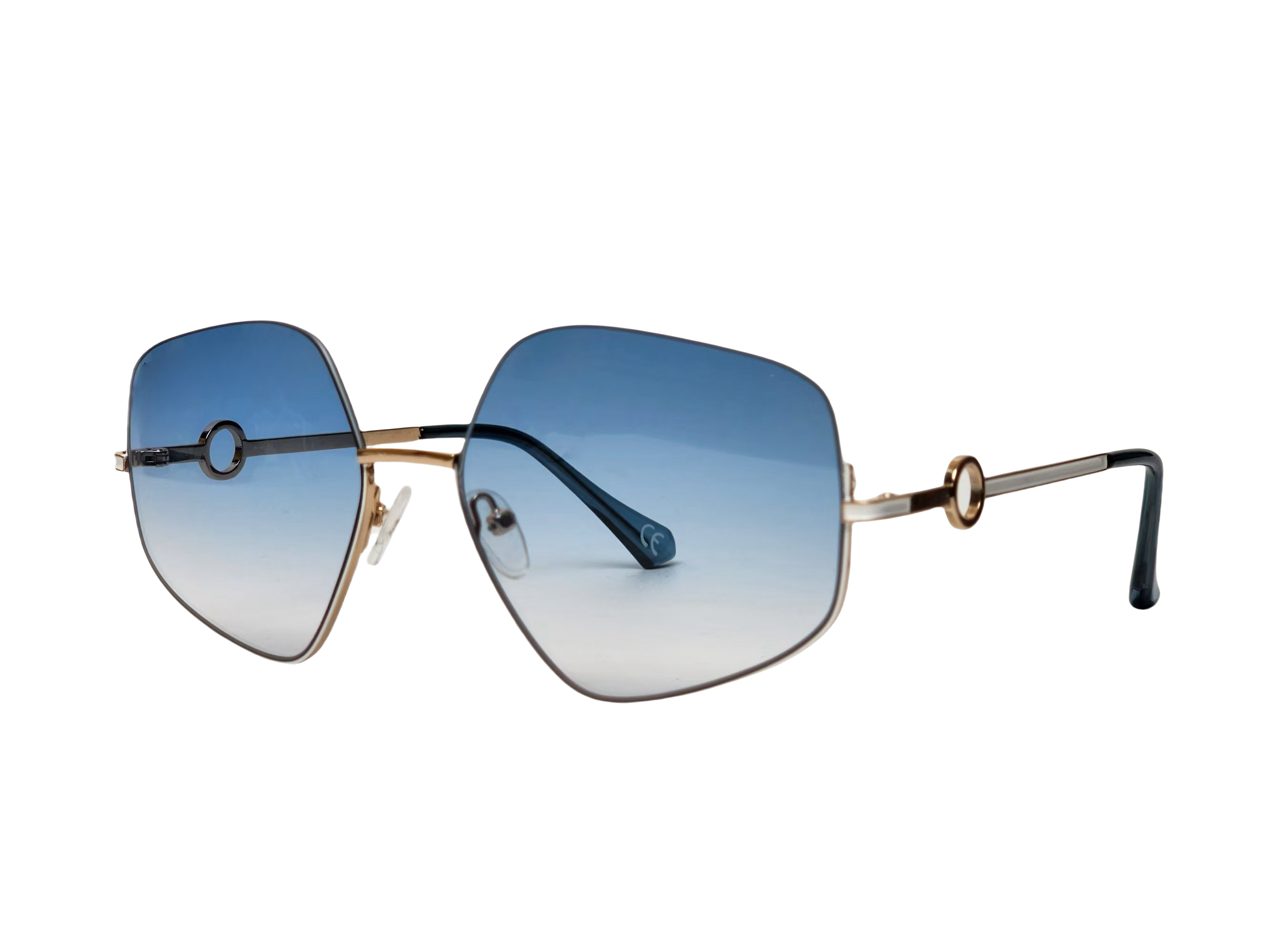 Half Frame Funky Glasses