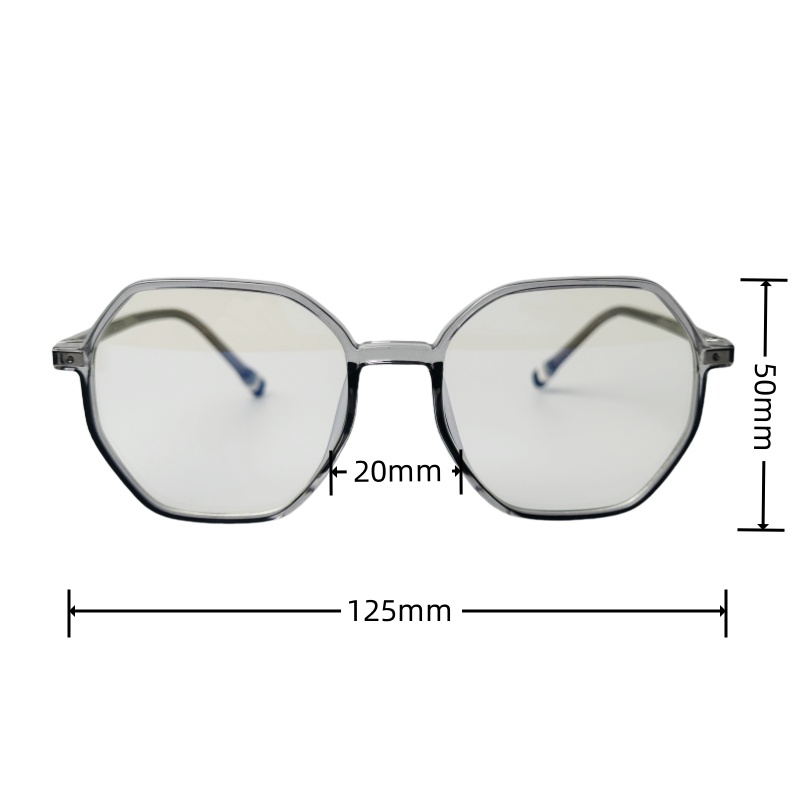progressive reading glasses without magnification on top