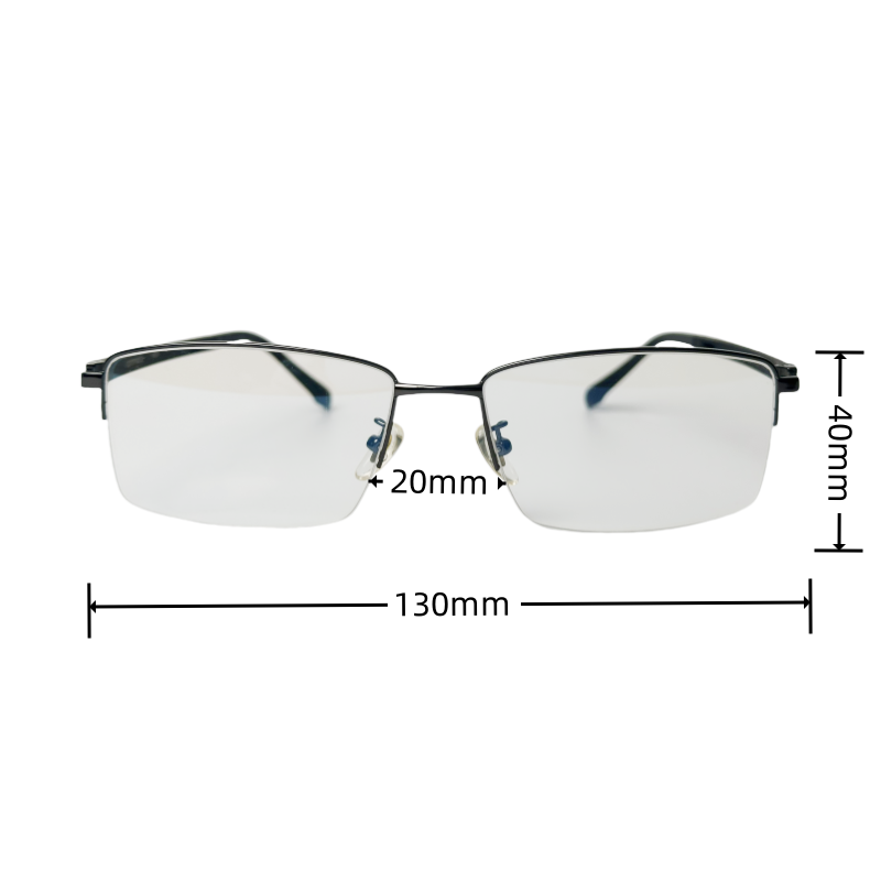 half eye reading glasses