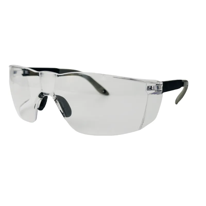 clear safety glasses