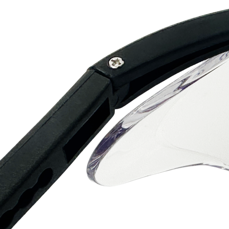 transparent goggles