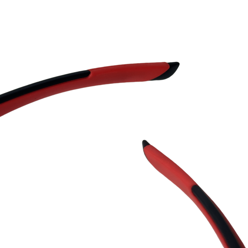 white cycling glasses