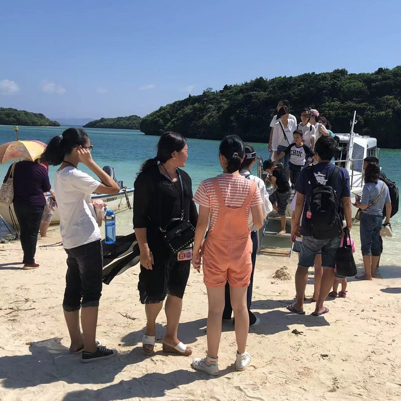 The company organizes a trip to Japan