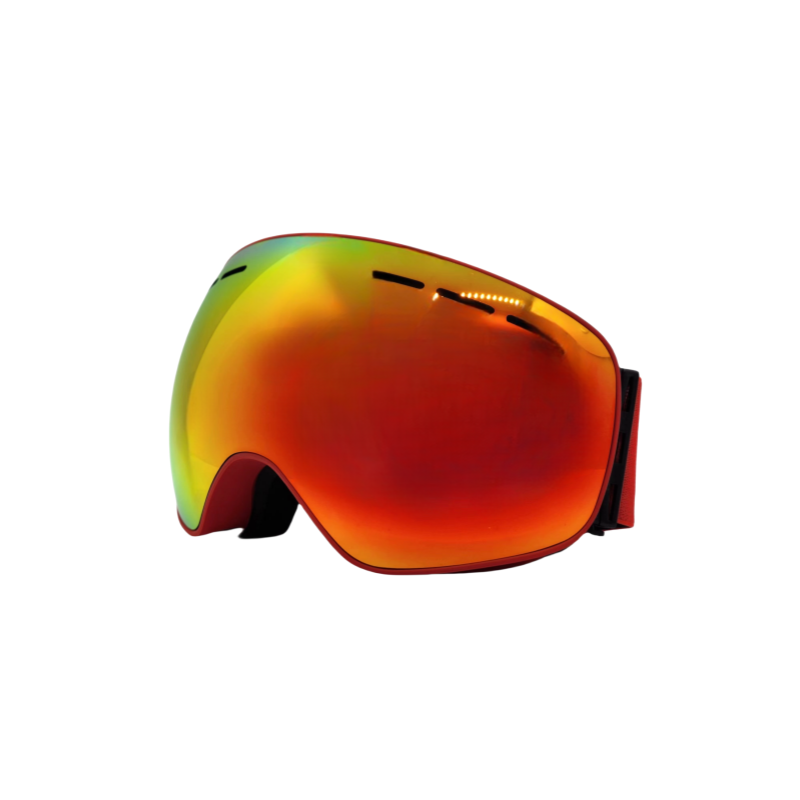 transparent ski goggles