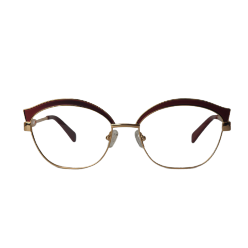 Red Lantis Clear Optical Frames Linsebytte