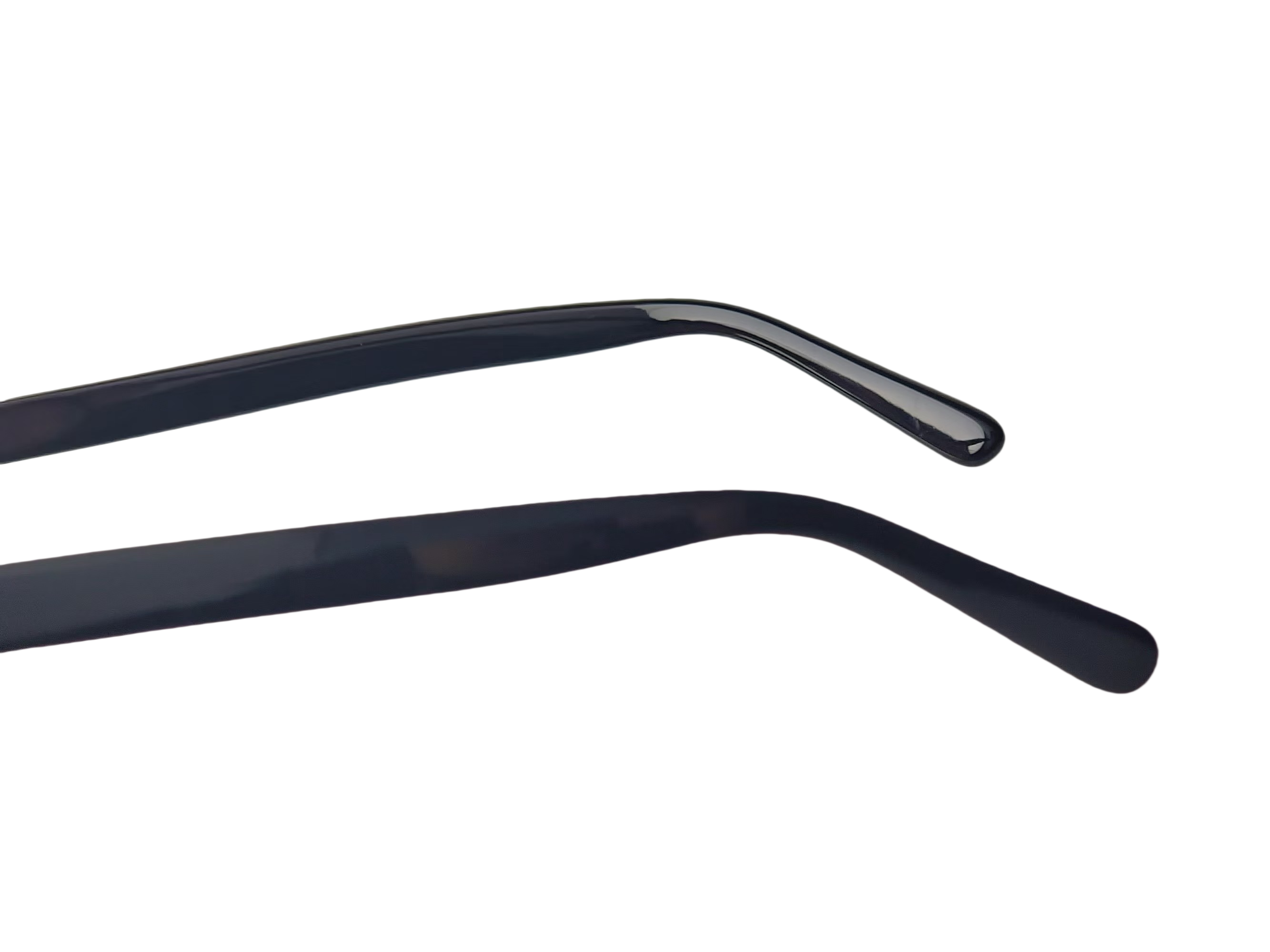 black frame glasses