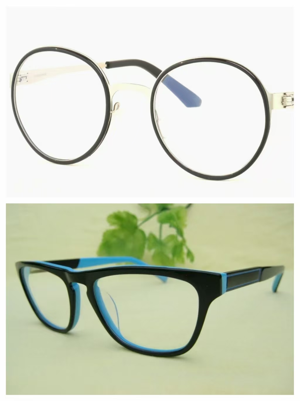 النظارات ذات الإطار المعدني مقابل النظارات ذات الإطار الأسيتاتي: دراسة مقارنة حول الاتجاهات والمتانة والأناقة