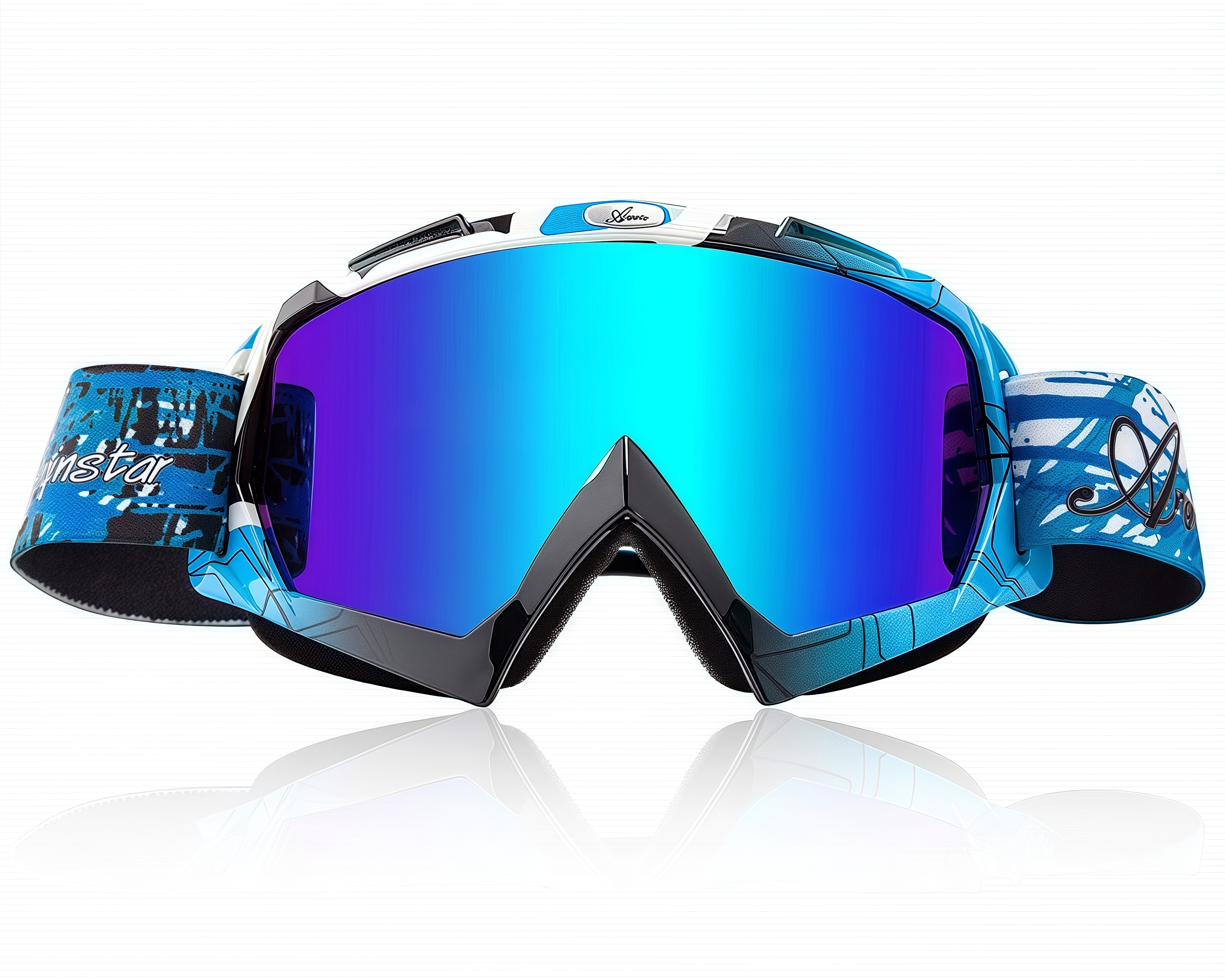 clear ski goggles