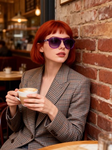 Black Square Sunglasses