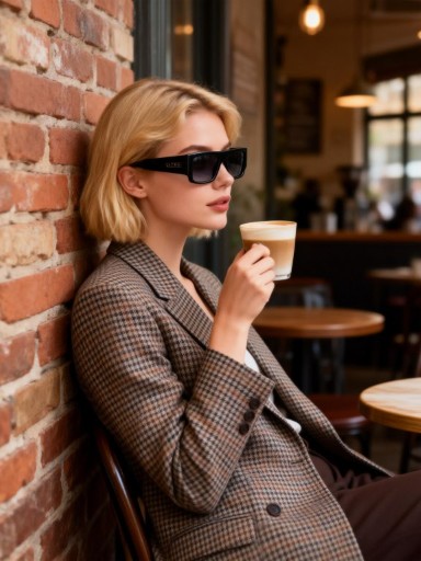 Thick Frame Sunglasses