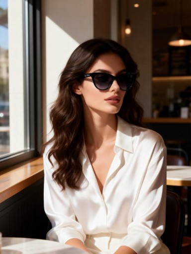 Black Cat-eye Sunglasses