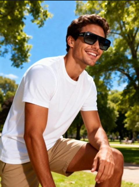 Outdoor park sunglasses
