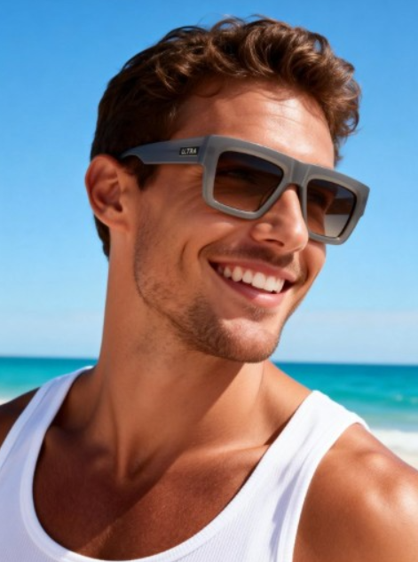 Summer vacation sunglasses