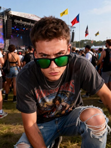 Square frame sunglasses