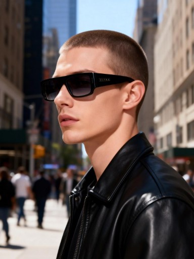 Anti-glare driving sunglasses