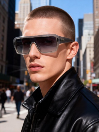 Oversized frame sunglasses