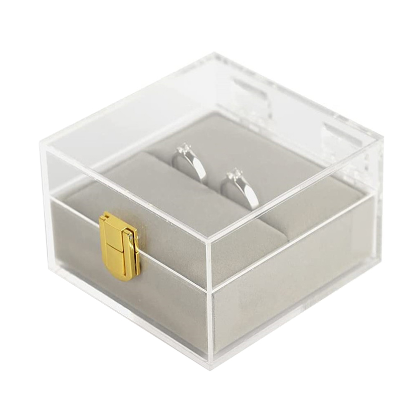 acrylic ring box