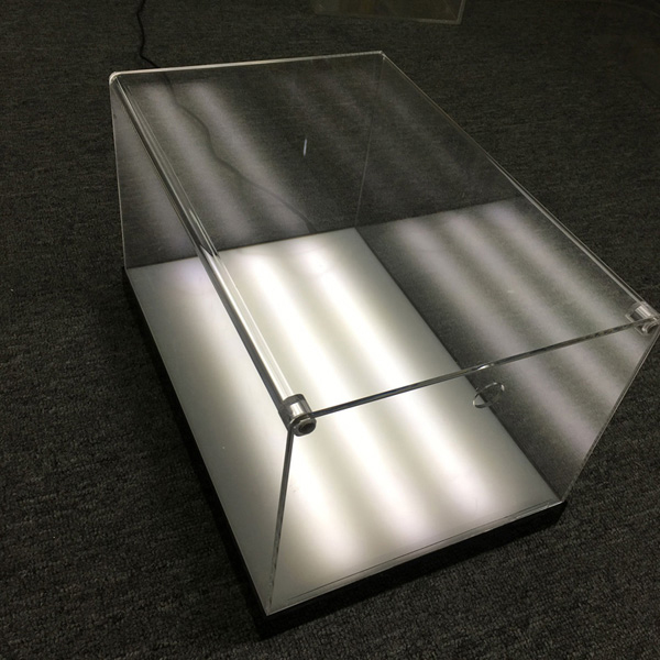 clear acrylic shoe box