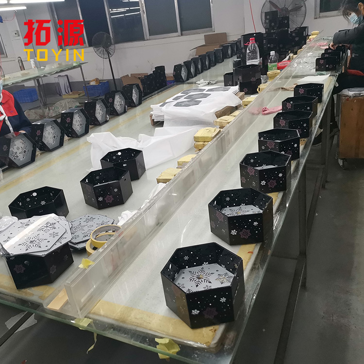 acrylic box led