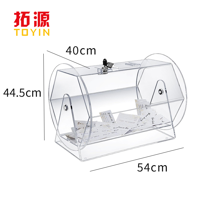 acrylic donation box