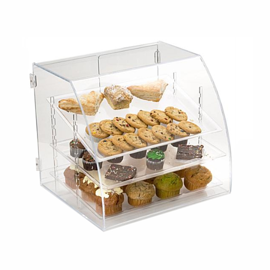 Bäckereidisplay aus Acryl