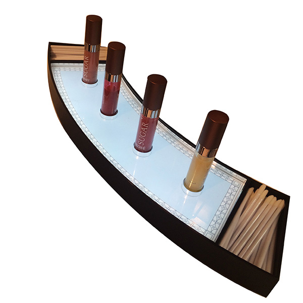 Kosmetikdisplay aus Acryl