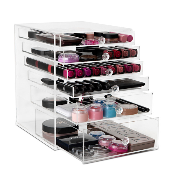 acrylic drawer organizer