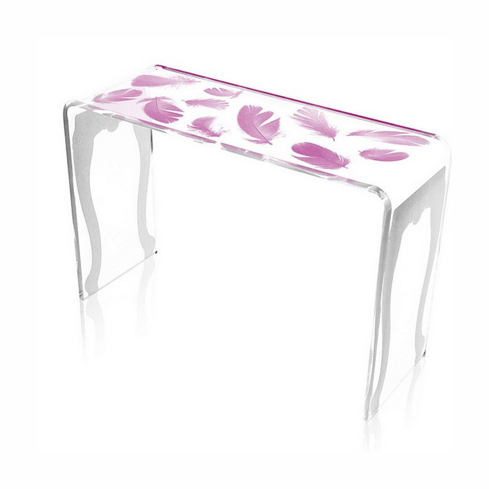 clear acrylic dining table