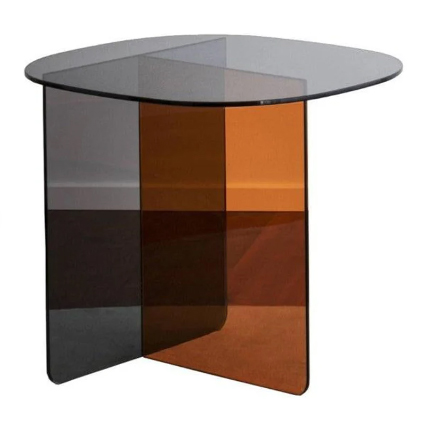 colored acrylic dining table