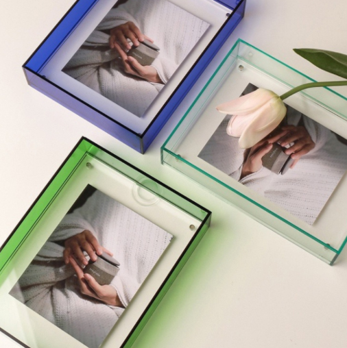 acrylic magnetic photo frame
