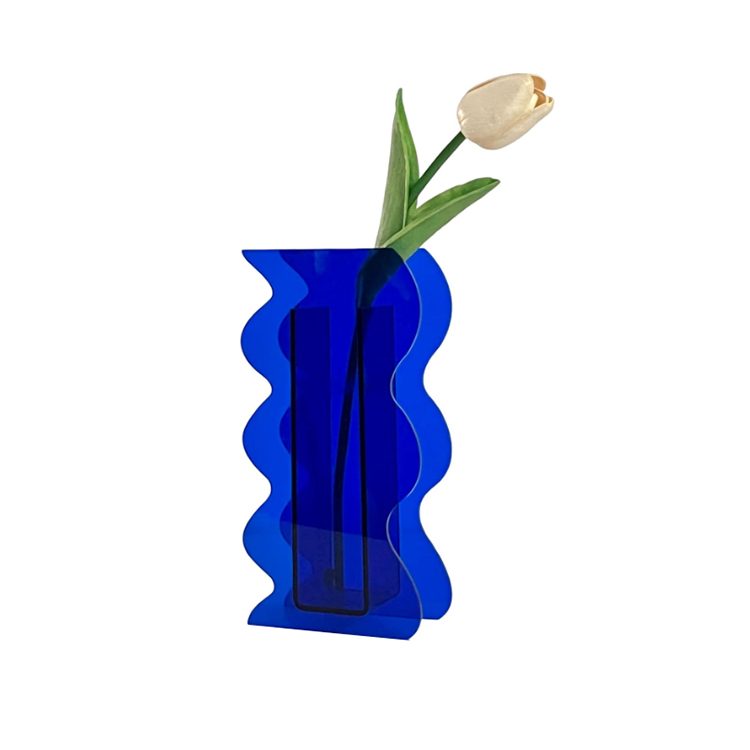 Vase aus Acryl