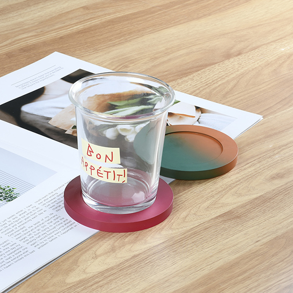 clear acrylic coaster