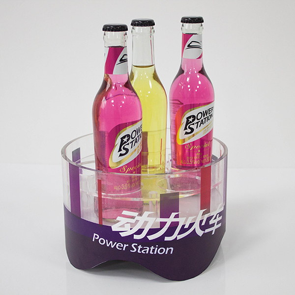 acrylic wine holder