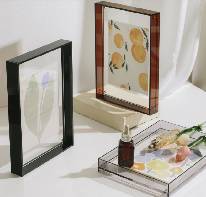 acrylic magnetic photo frame