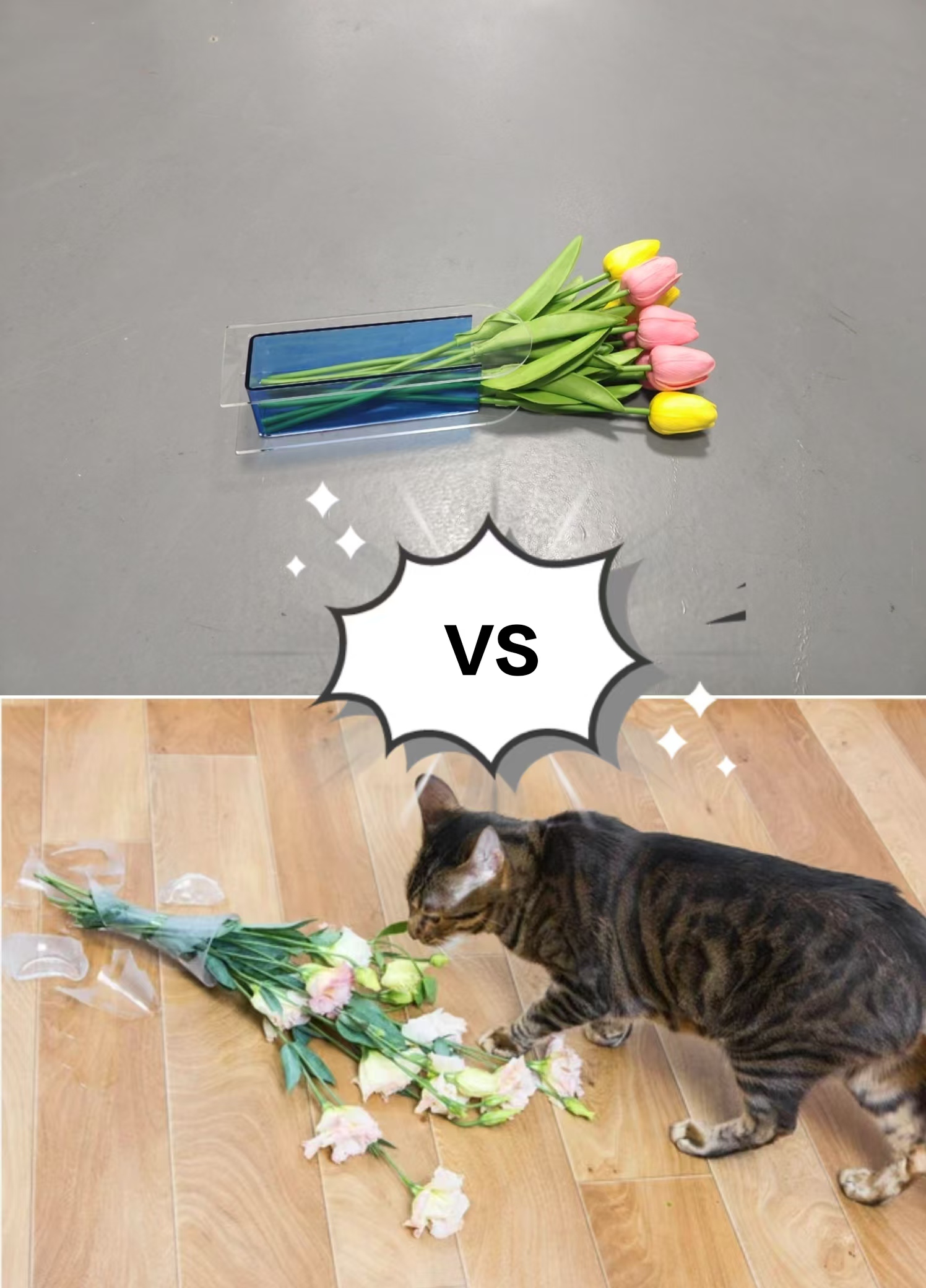 acrylic vases