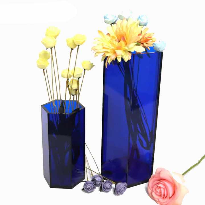 acrylic flower vase acrylic flower vase