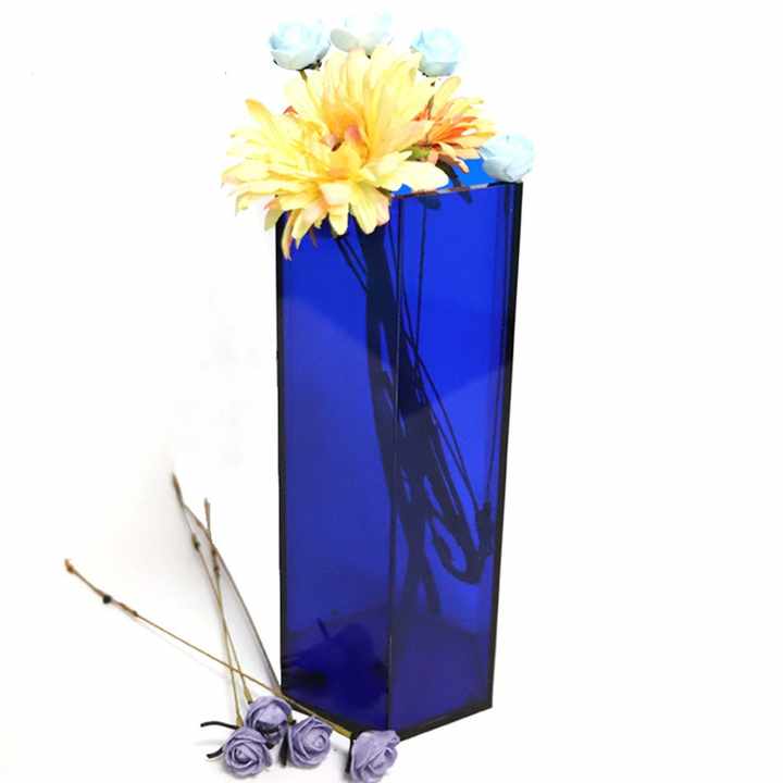 acrylic flower vase acrylic flower vase