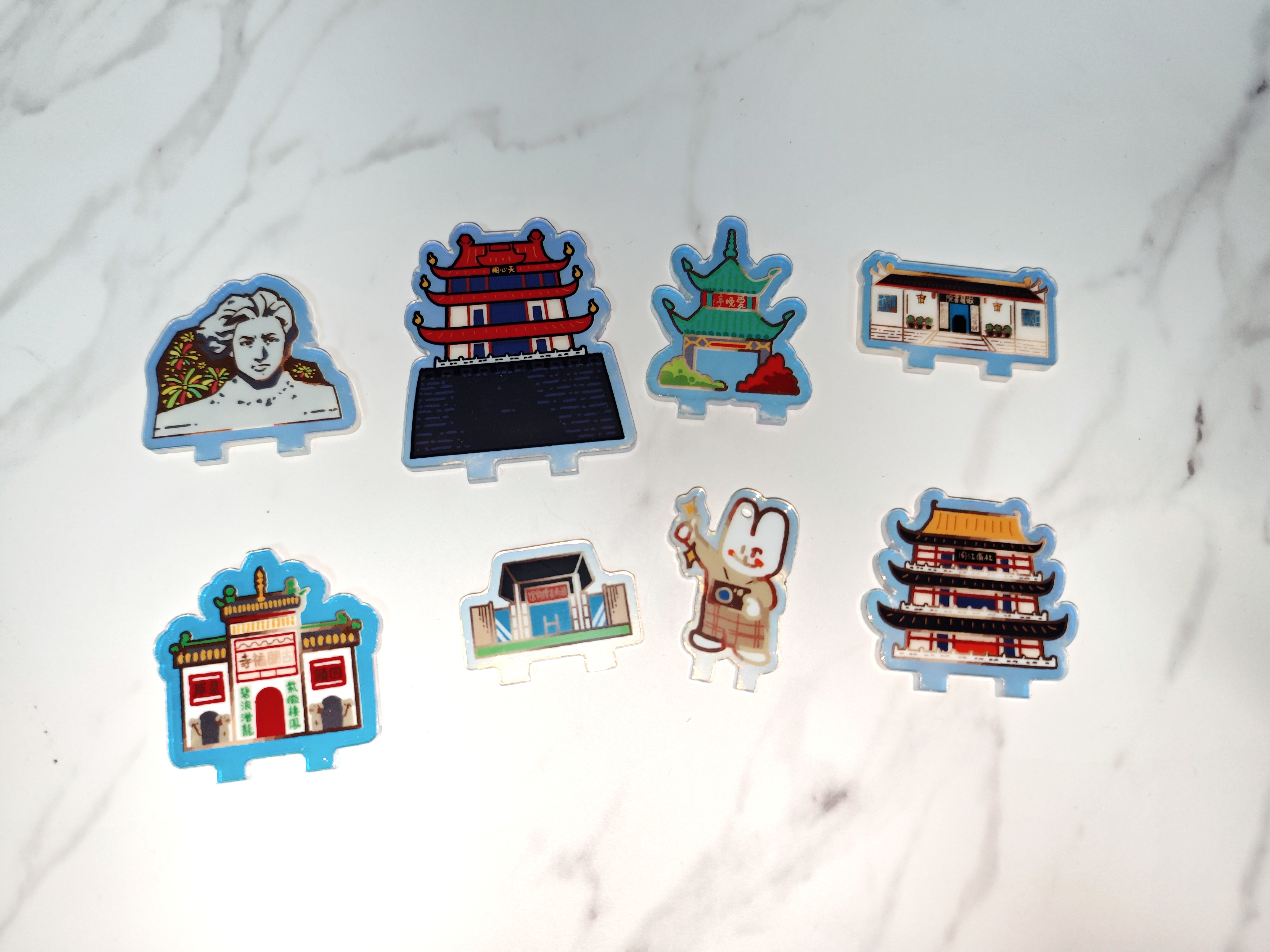 acrylic refrigerator magnets