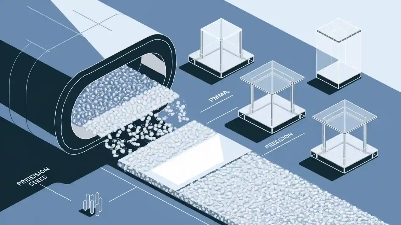 ما هي ألواح الأكريليك المبثوقة؟ التعريف، العملية، والتطبيقات