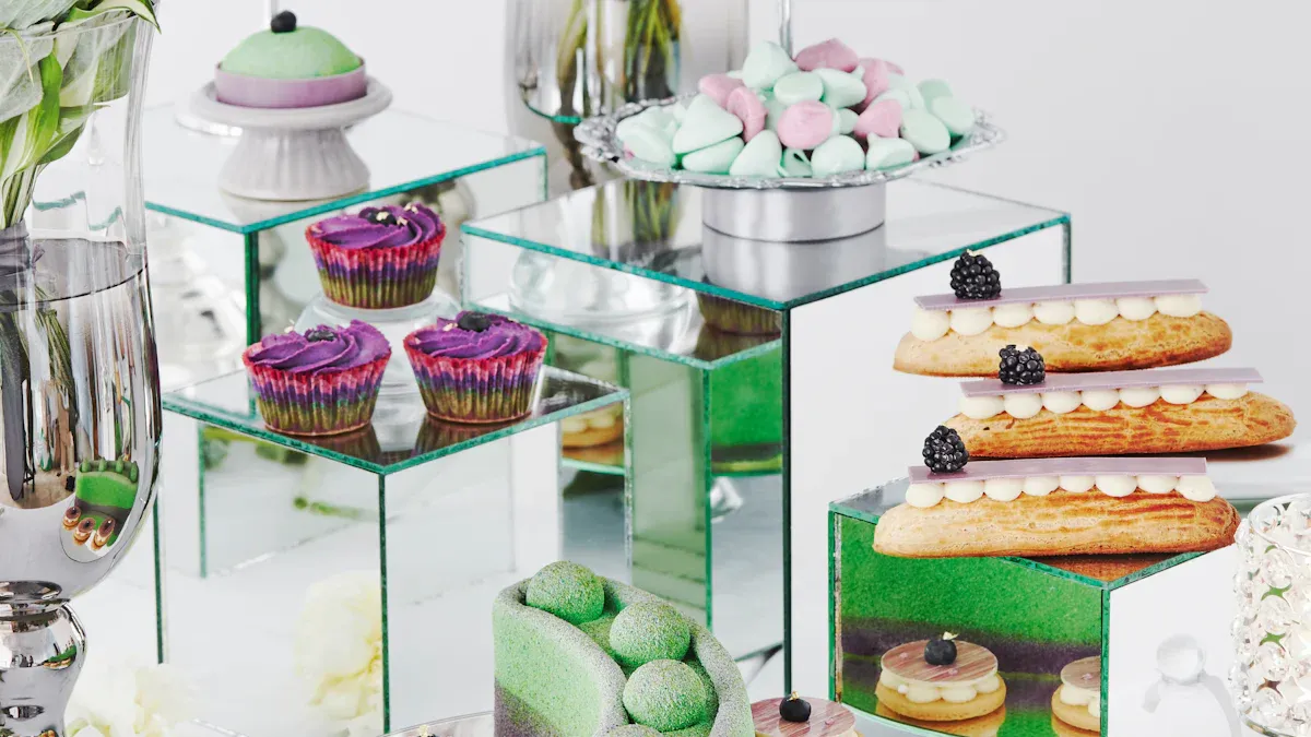 Premium Acrylic Stand Tables Design and Material Breakdown