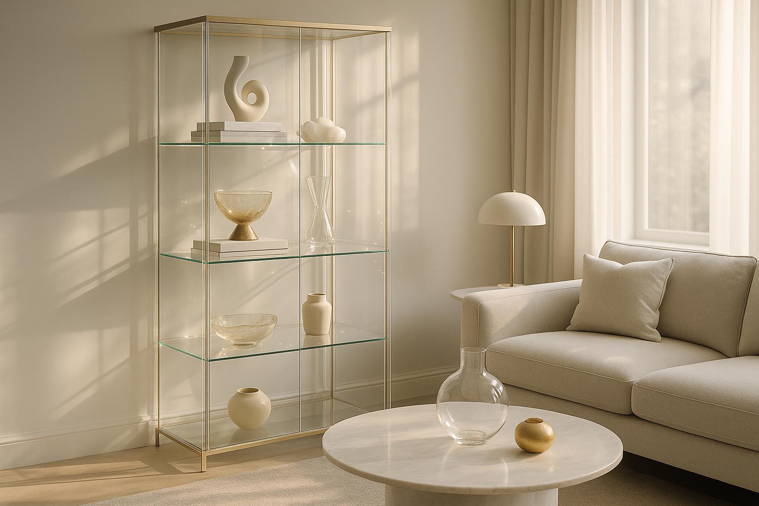 7 أسباب تجعل خزائن العرض الزجاجية (والاكريليكية) تُضفي لمسةً مميزةً على ديكور منزلك في عام 2024