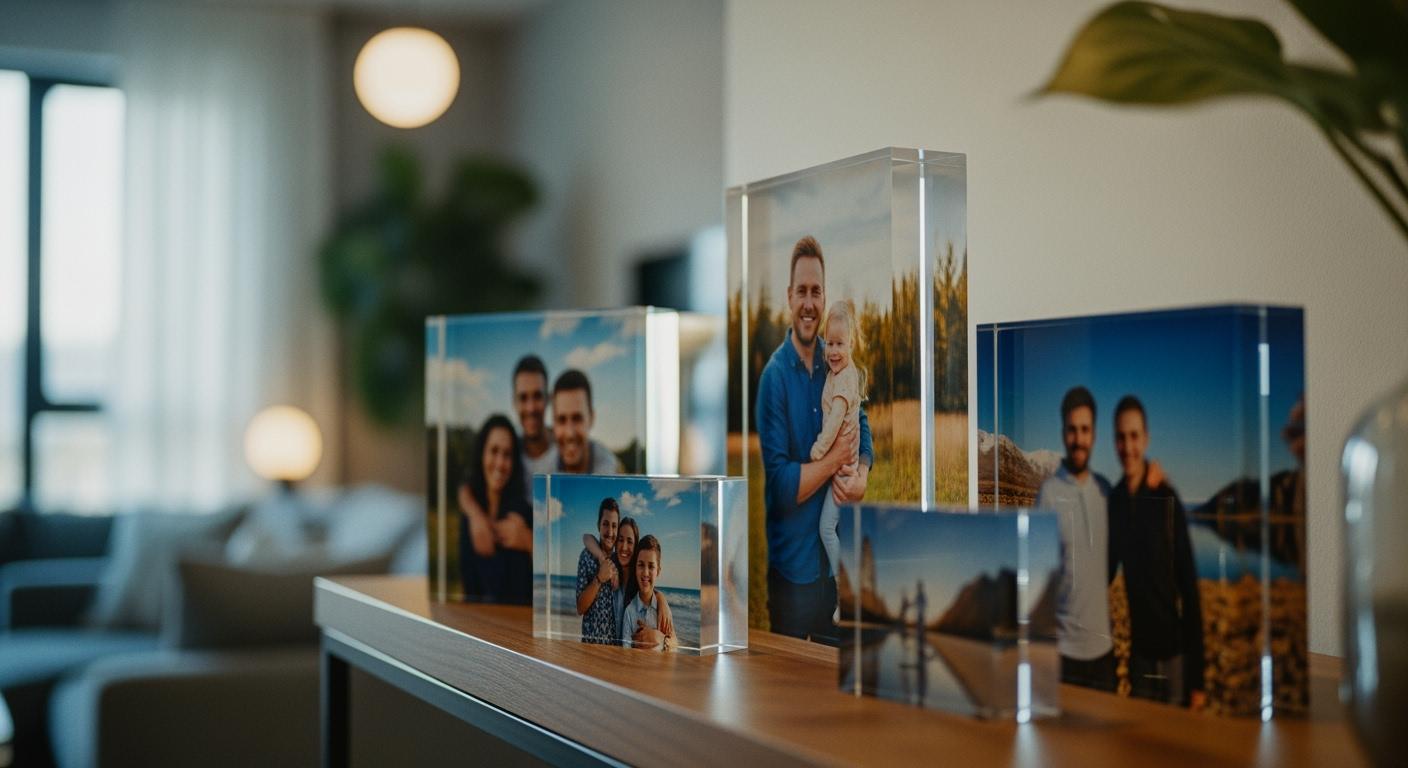 Projets de décoration intérieure époustouflants en blocs acryliques