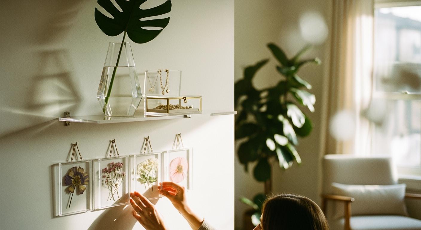 Transformez votre espace avec une décoration acrylique à faire soi-même