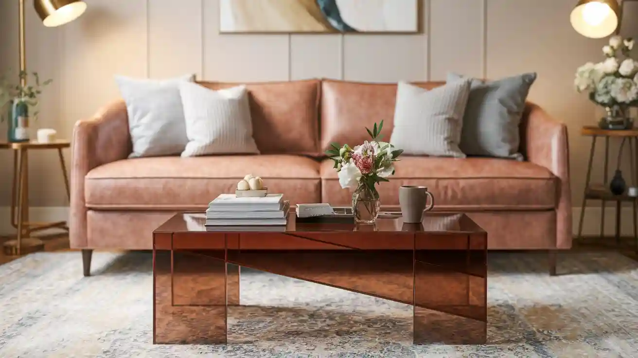 How Brown Acrylic Coffee Tables Blend Style and Comfort