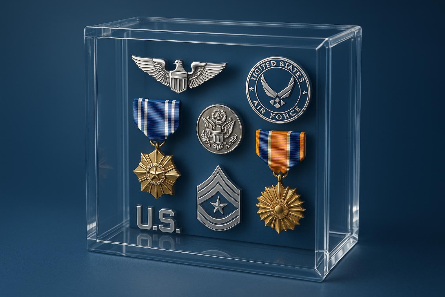 Air Force Shadow Box: tradizione, innovazione e l'arte di onorare il servizio