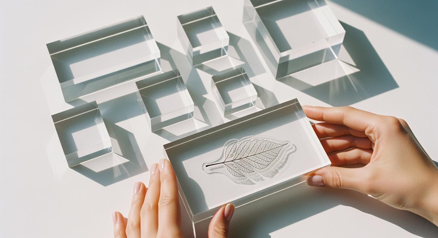 Blocchi acrilici di base, bellissimi e di alta qualità, ideali per principianti